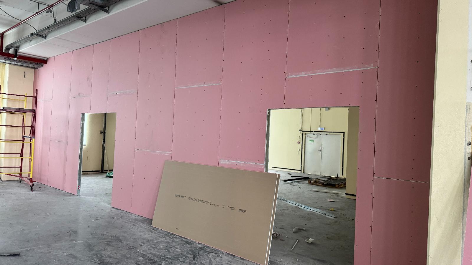 Монтаж гипсокартонных перегородок Knauf