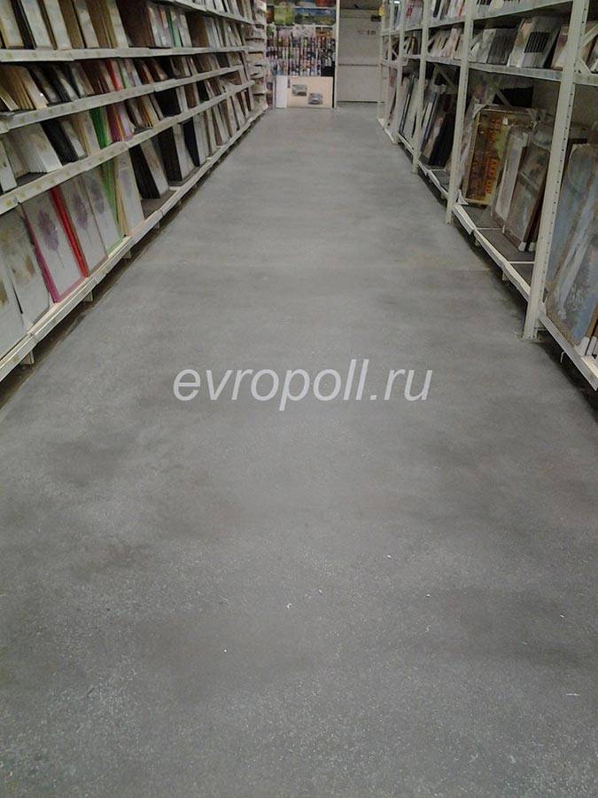 Промышленный пол для торгового центра Leroy Merlin 